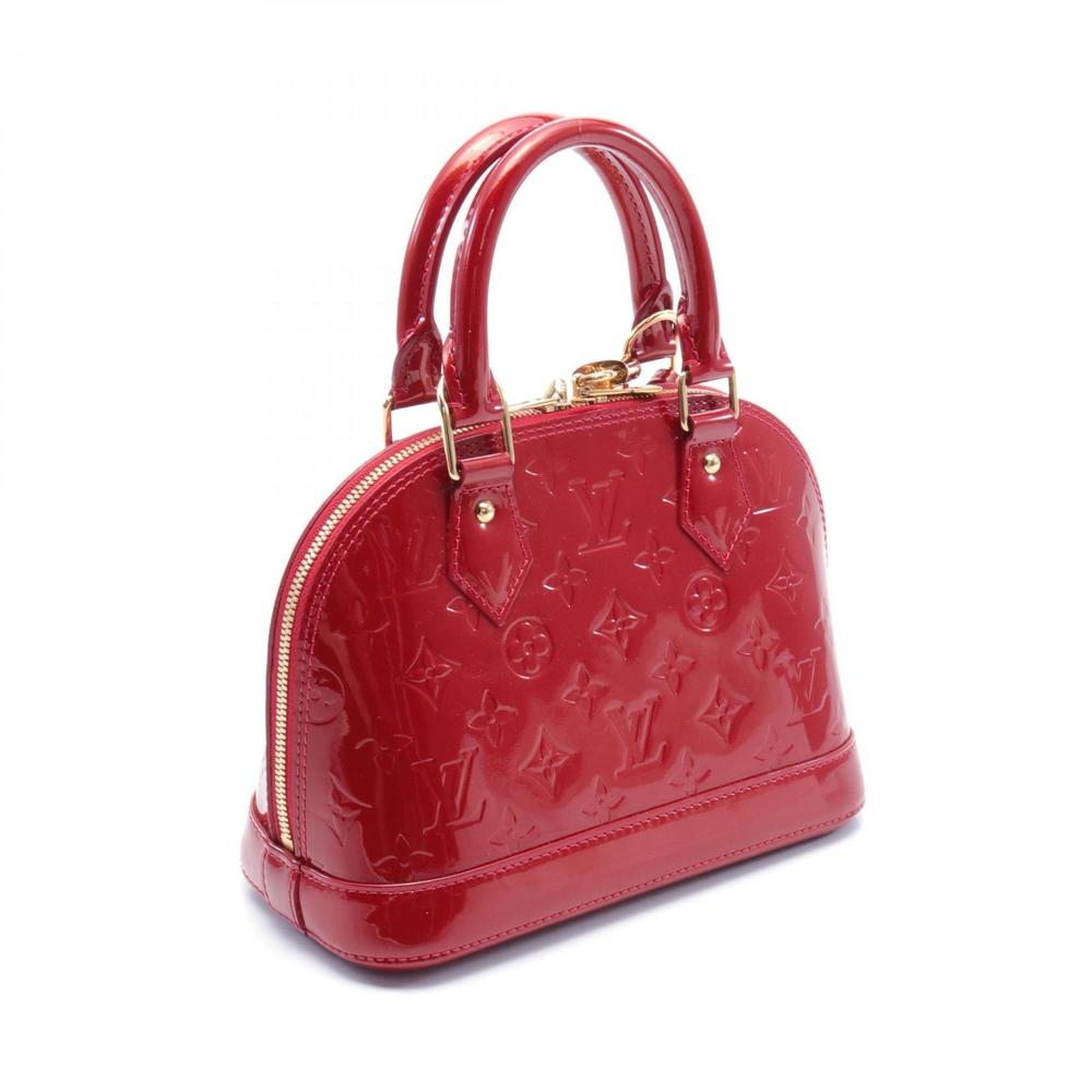 Louis Vuitton Alma BB Leather Handbag M91606 in Great Condition - Picture 2 of 5